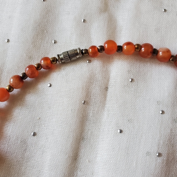 Carnelian Necklace 18" - Picture 5 of 5